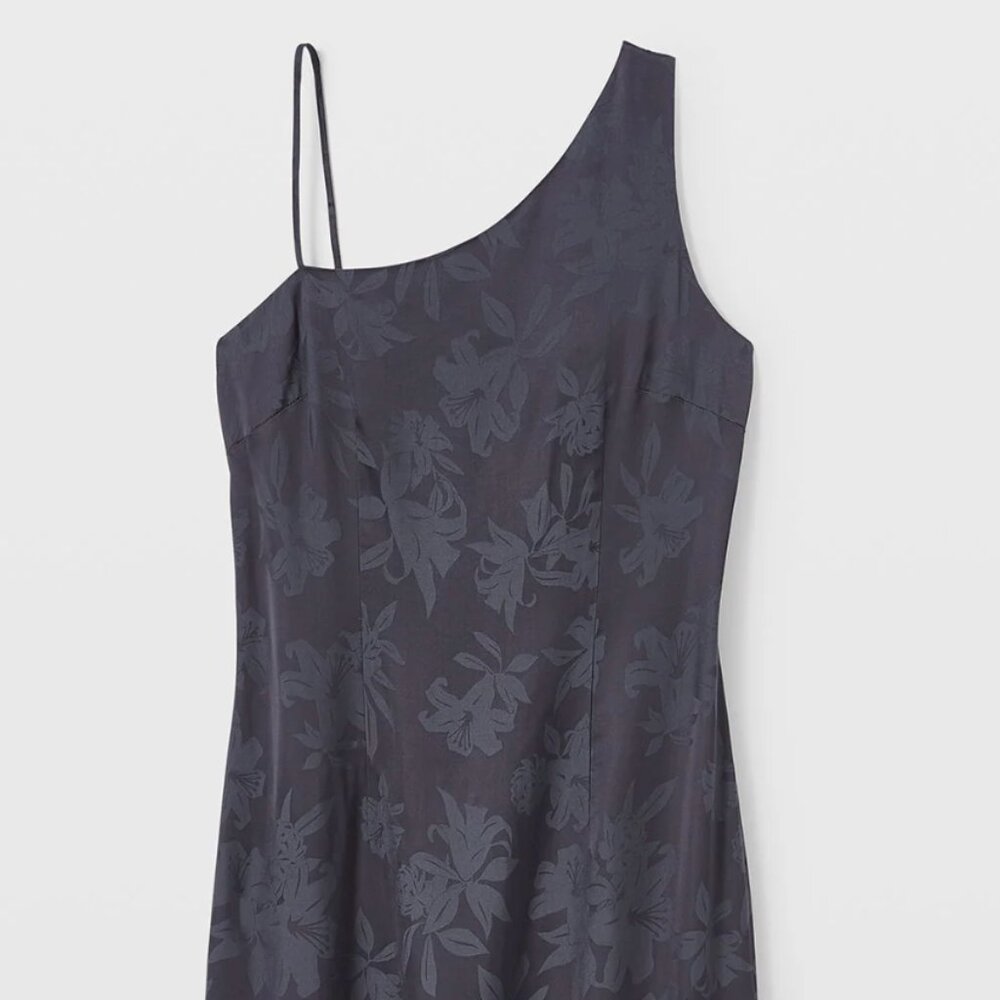 Club Monaco Asymmetrical Slip Dress
